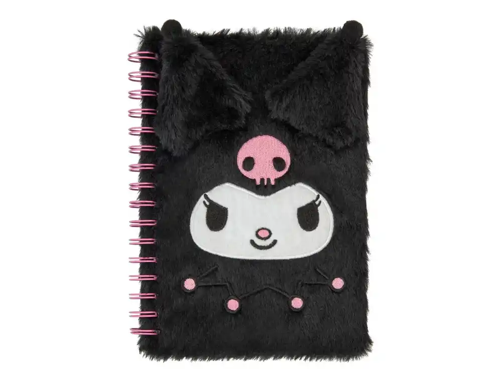 Cuaderno espiral esponjoso a5 kuromi