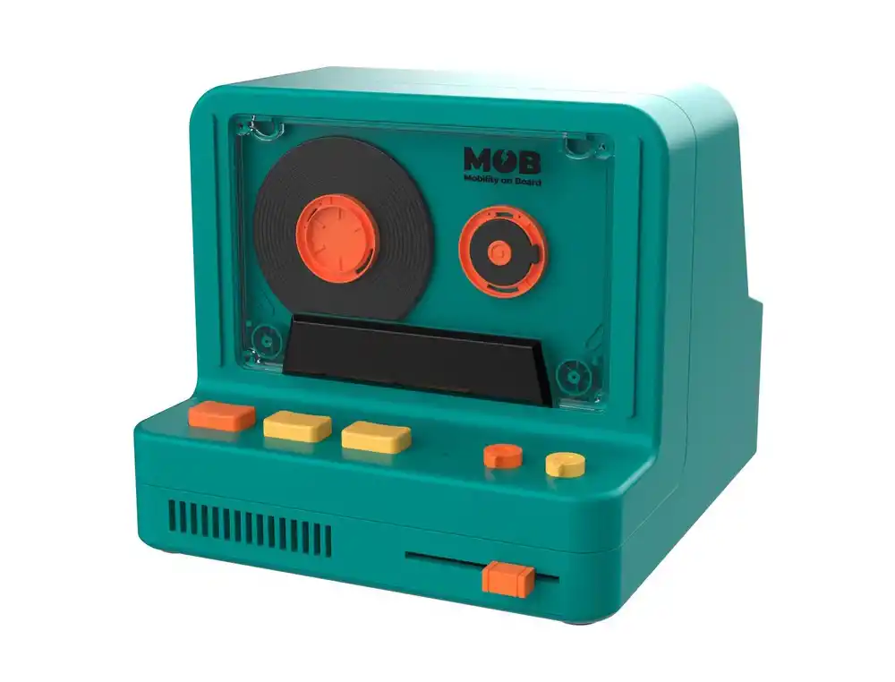 Altavoz mob bluetooth retro blue