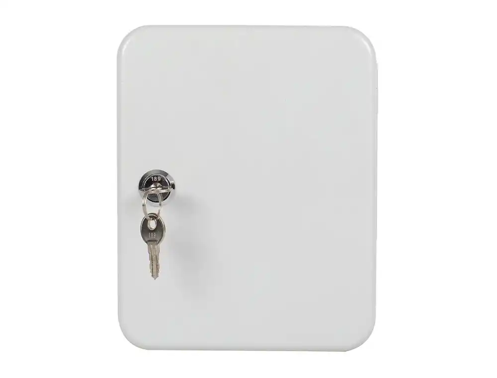 [900331] Armario metalico portallaves q-connect chapa de acero cerradura de seguridad 200x160x60 mm para 20 llaves