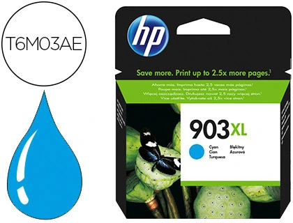 [900075] Ink-jet hp 903xl officejet 6960 / 6970 cian 825 paginas