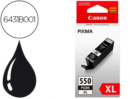 [300374] Ink-jet canon pgi550xl pixma mg5450/5550/ 6350/7150 negro gran capacidad