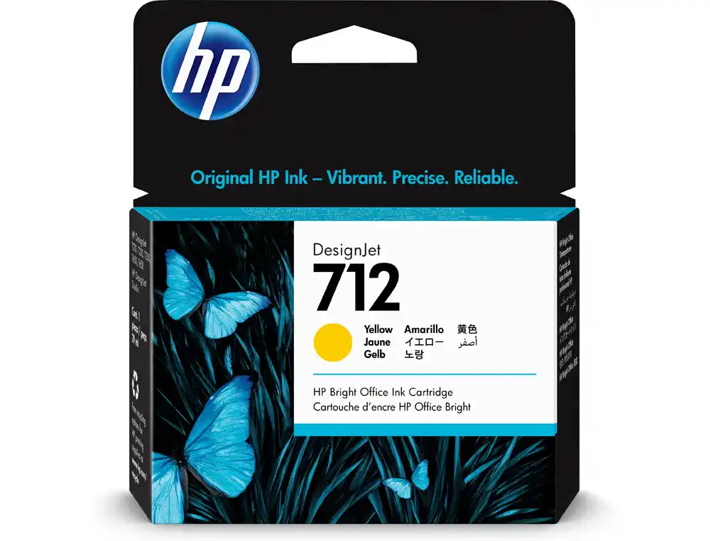 [244423] Ink-jet hp 712 t210/230/250/630/650 amarillo