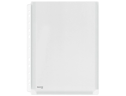 [240714] Funda multitaladro leitz con fuelle din a4 con refuerzo 170 mc cristal pack de 10 unidades de 200 hojas