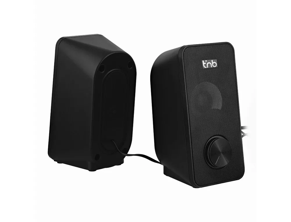Altavoces tnb 6w usb entrada jack 3,5 mm color negro