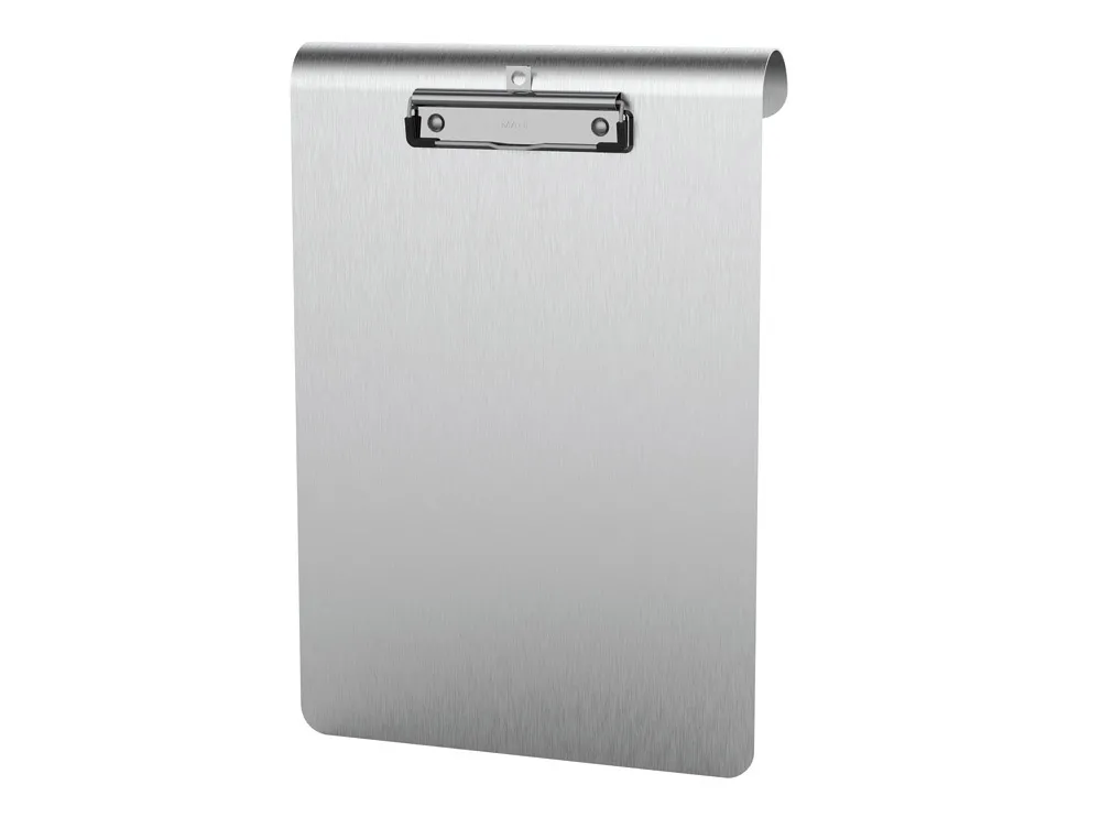 [176680] Portanotas maul medic din a4 aluminio con pinza de acero inoxidable