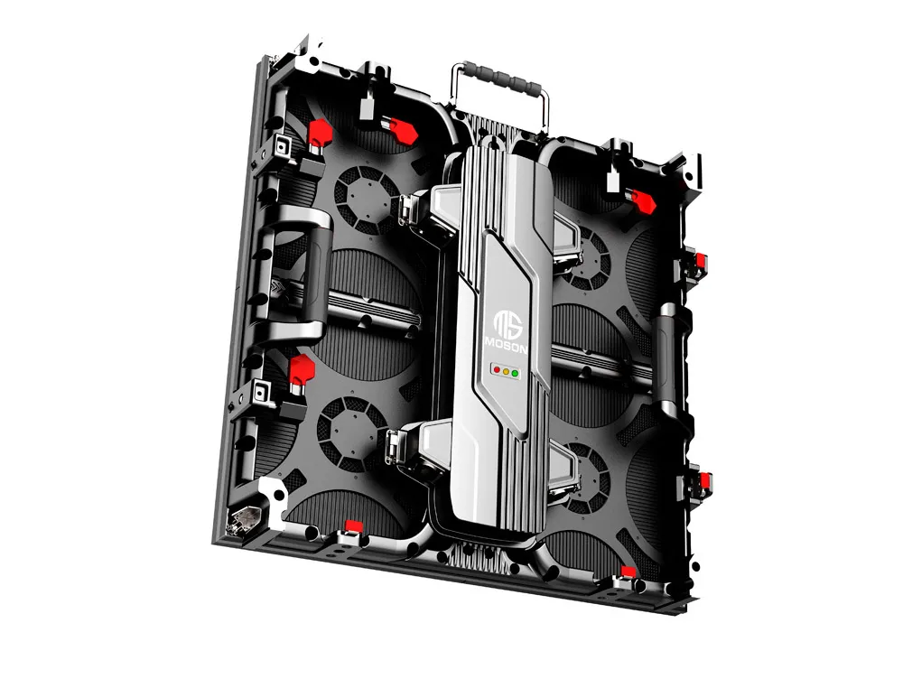 [176503] Panel led moson serie me 3,9 mm smd1820 uso exterior 128x128 px 3840 hz ip65/ip54 500x500x85 mm 7 kg