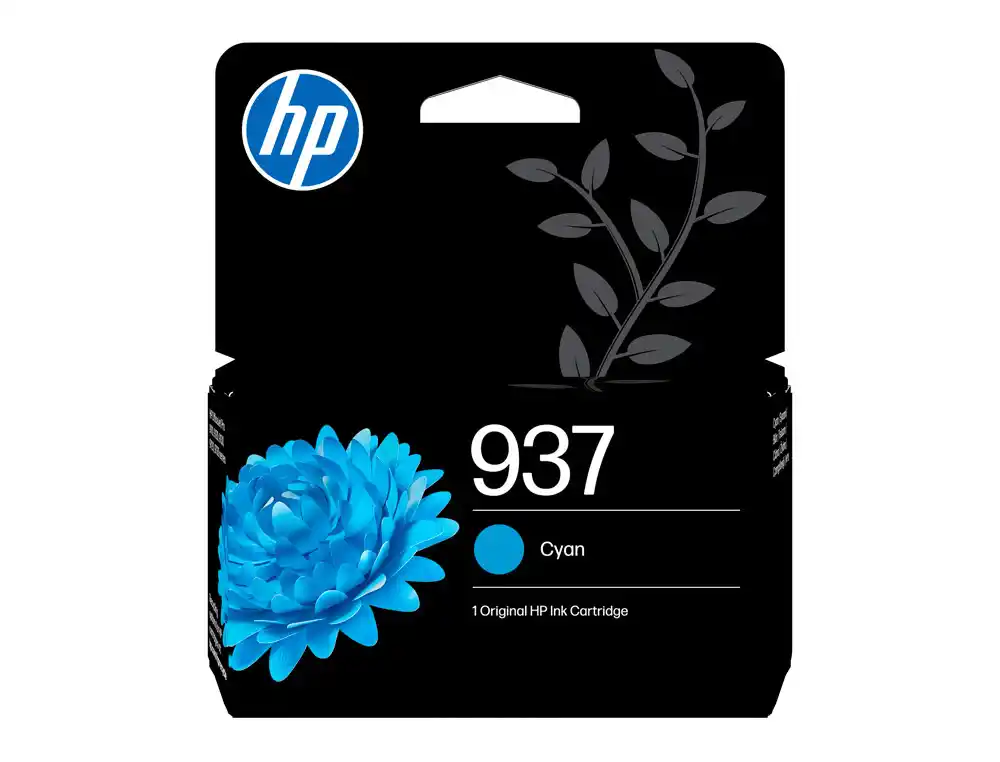[176466] Ink-jet hp 937 officejet pro 9120e / 9130e / 9720 / 9730 / 9110b / 9120b / 9130b cian 800 paginas