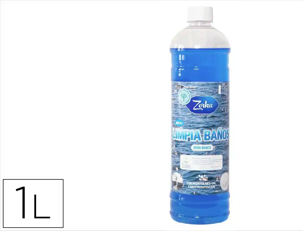 Limpiador baño ecologico zorka botella 1 litro