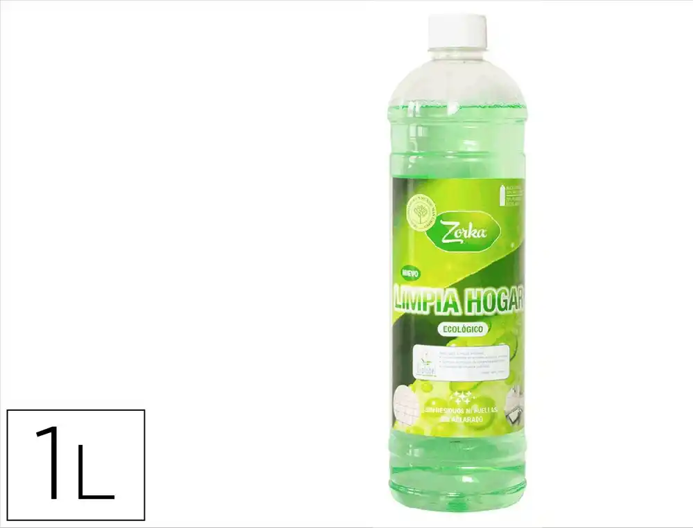 [176400] Limpiador hogar ecologico zorka botella 1 litro