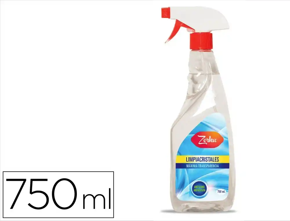 [176397] Limpiacristales zorka con pistola pulverizadora 750 ml pulverizador
