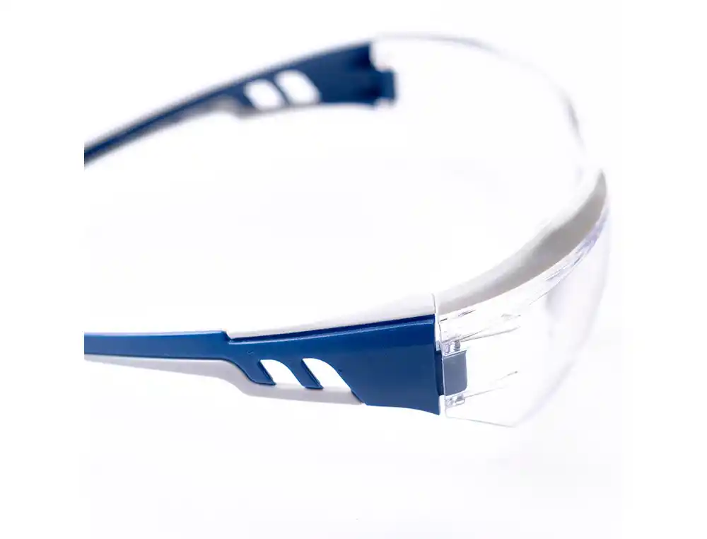 Gafas de proteccion safetop pristina pc claro montura bi-componente