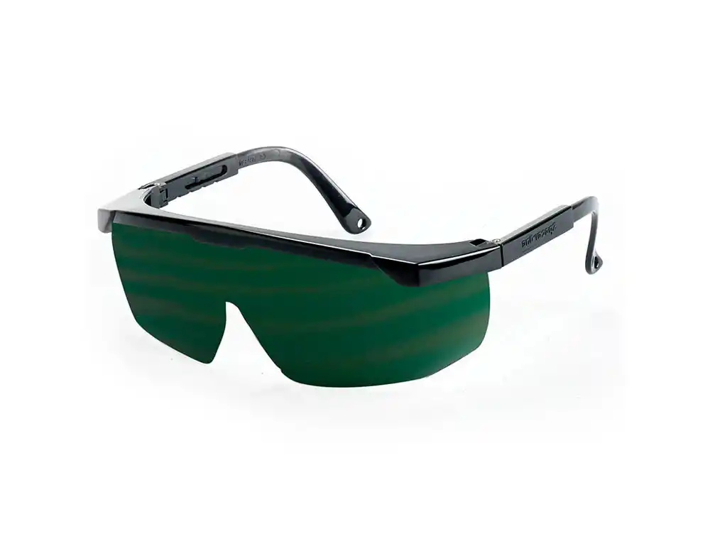 Gafas de proteccion safetop spacer-one ocular din5 oscuras tono 5 para soldaduras