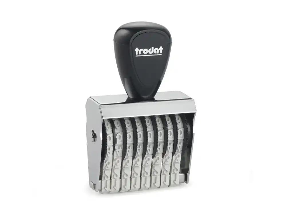 [175985] Numerador trodat entintaje manual con 8 bandas 5 mm