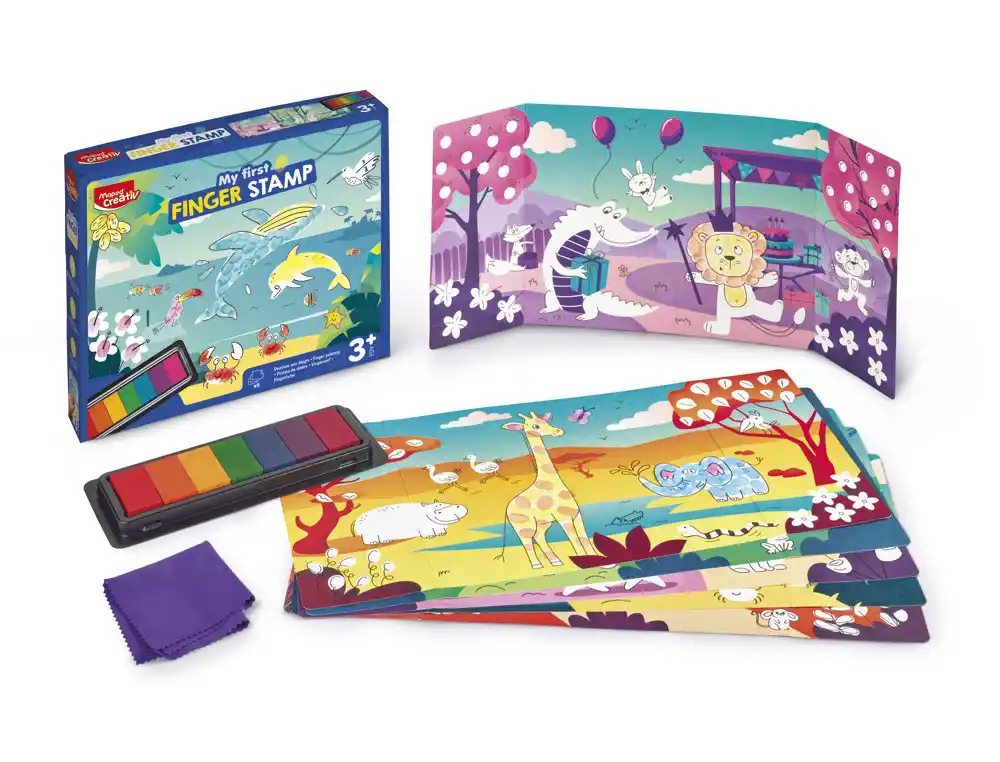 [175900] Juego educativo maped creativ my first finger stamp