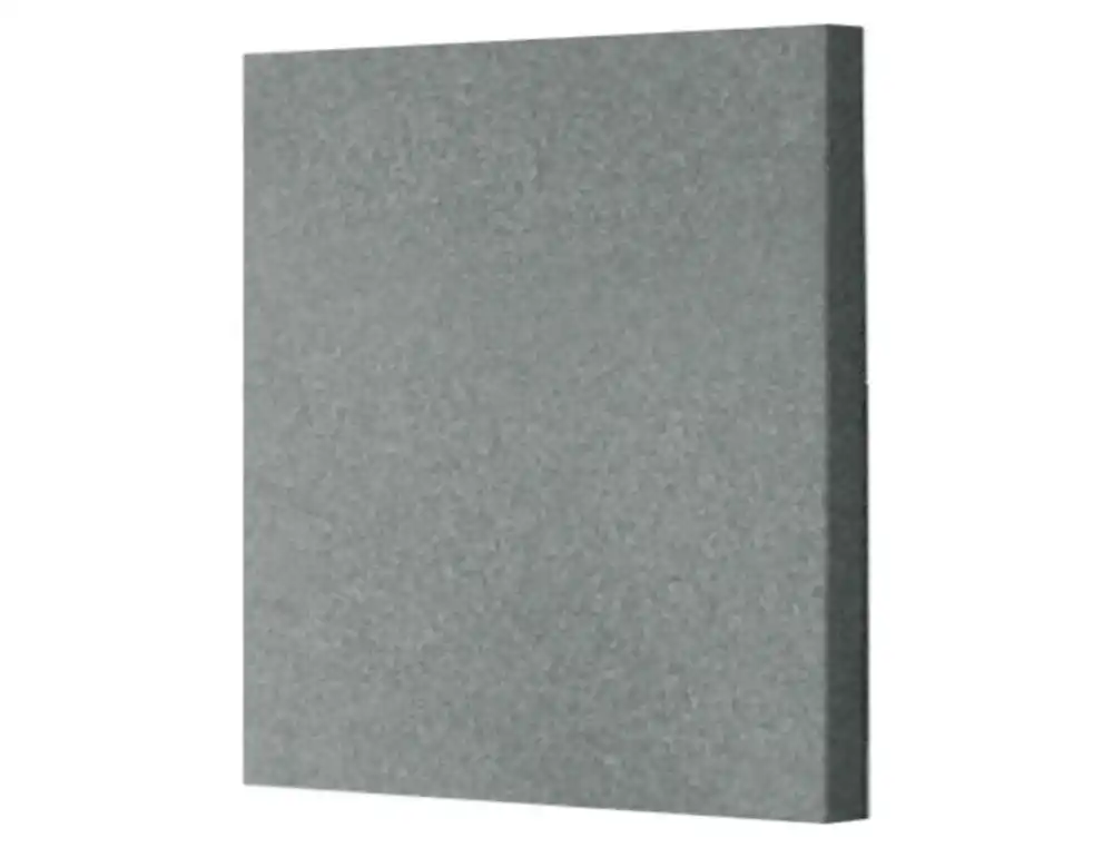 [175848] Panel acustico rocada cuadrado pared/techo tapizado gris 60x60 cm