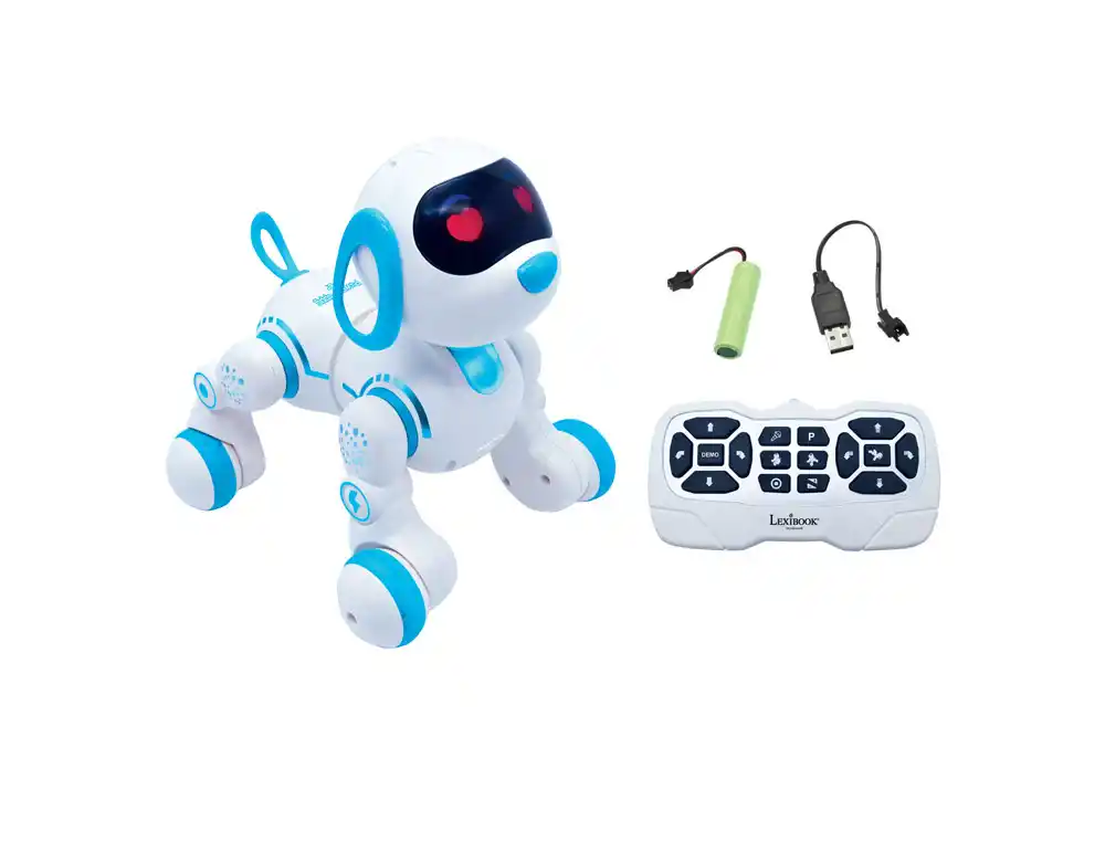 [175443] Robot inteligente lexibook perro puppy jr programable control gestual con mando a distancia