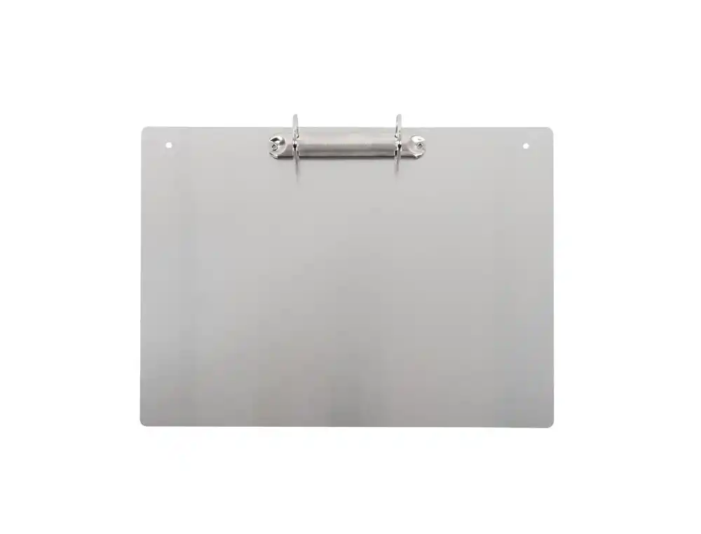 [175425] Soporte metalico magnetico djois aluminio 2 anillas 30 mm din a4 horizontal