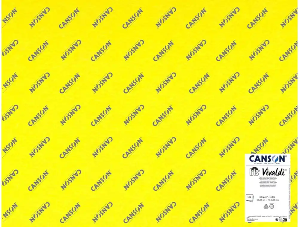 [175340] Cartulina guarro iris 50x65 cm 185 gr pack de 120 unidades colores surtidos