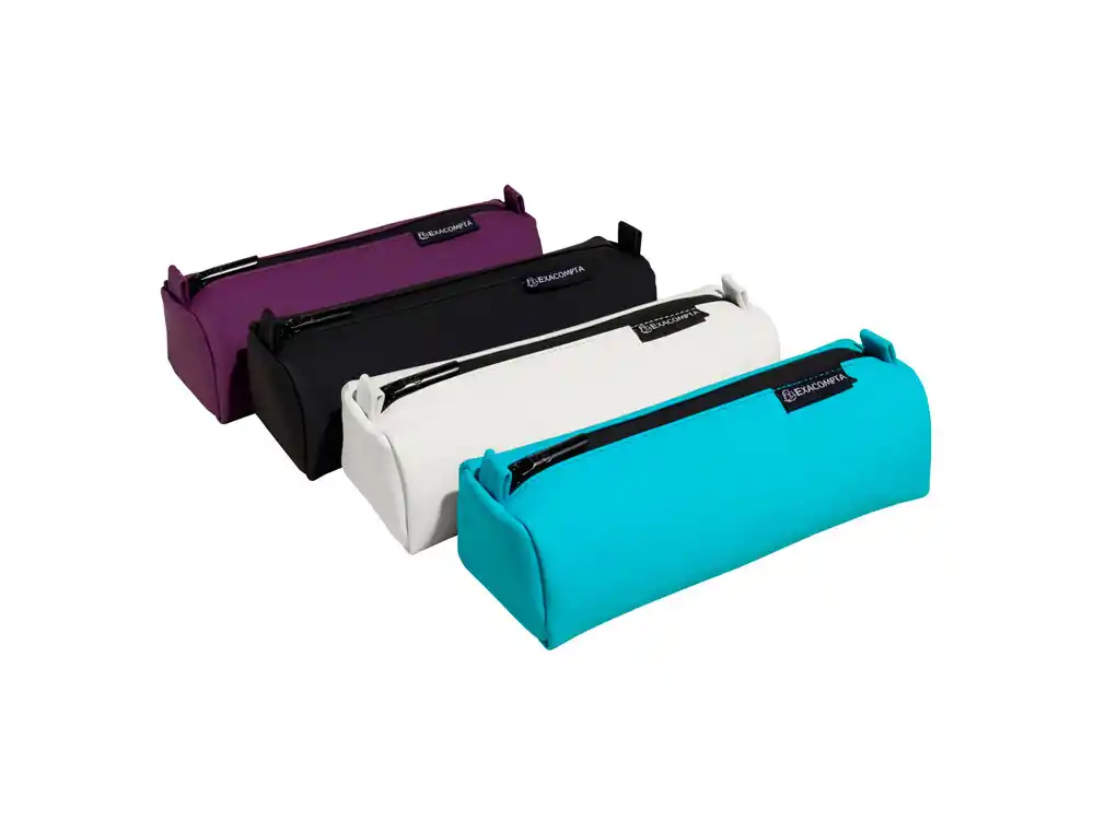 [175255] Bolso portatodo exacompta titane poliuretano semi redondo 220x85x70 mm