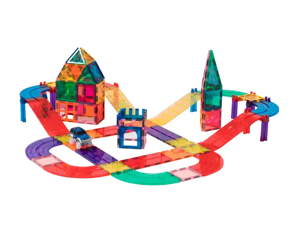[175240] Juego de construccion magnetico circuito coches 72 piezas +3 años