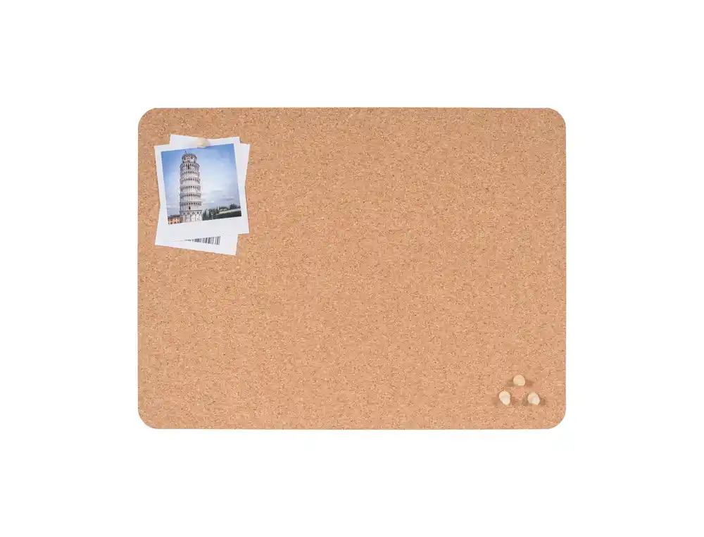 [175198] Tablero corcho sin marco bi-office eco doble cara 400x300 mm