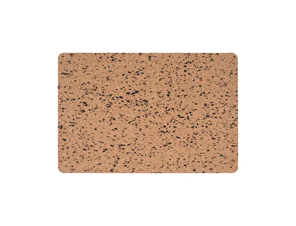[175197] Tablero corcho sin marco bi-office eco doble cara con goma eva negra 600x400 mm
