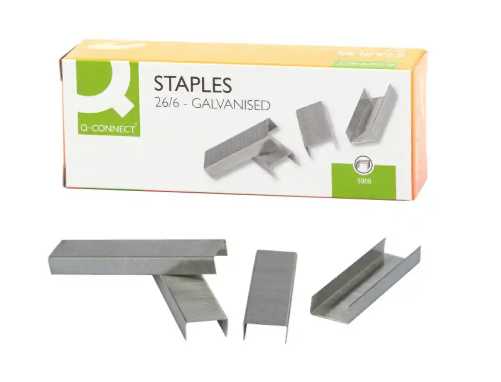 [175144] Grapas q-connect nº26/6 galvanizadas caja de 5000 unidades