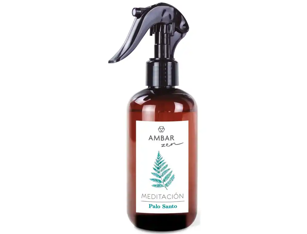 Ambientador ambar zen meditacion palo santo bote pulverizador de 225 ml