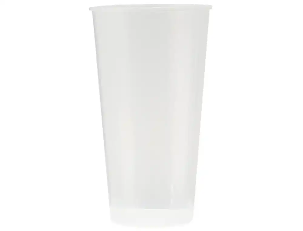 [174944] Vaso de plastico reutilizable transparente 400 ml paquete de 10 unidades