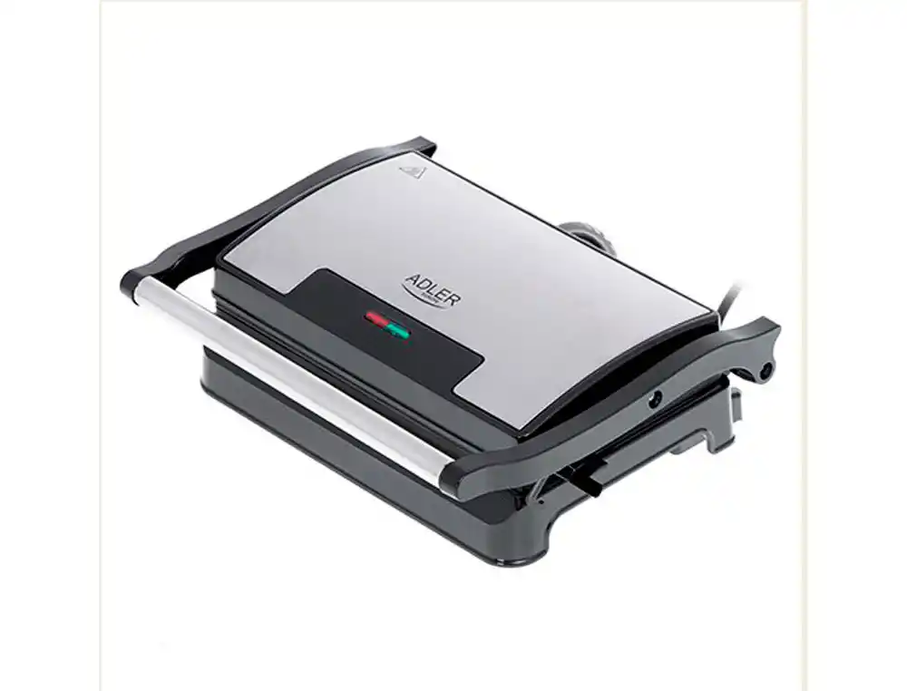 Grill electrico adler 1200w placas ajustables