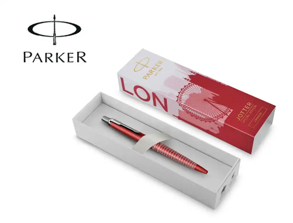 [174705] Boligrafo parker jotter edicion especial global iconos londres rojo