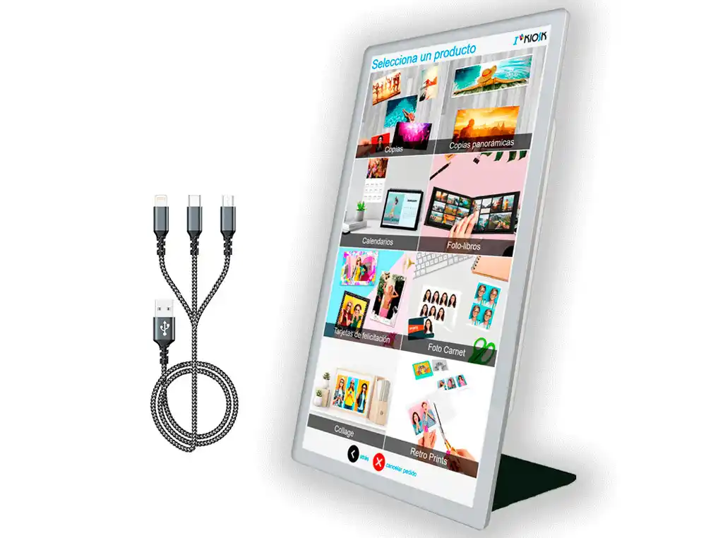 [174317] Kiosko fotografico creative ikiosk sks224cc pantalla aio 23,8\" + solucion creative