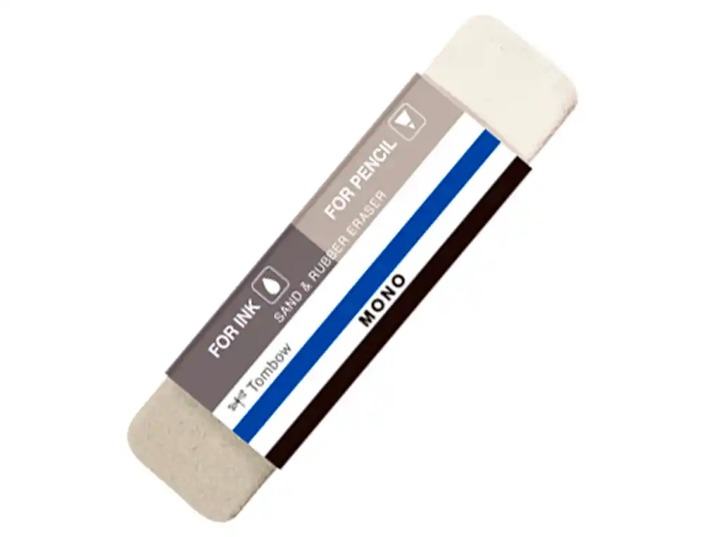 Goma de borrar tombow mono doble para tinta y lapiz