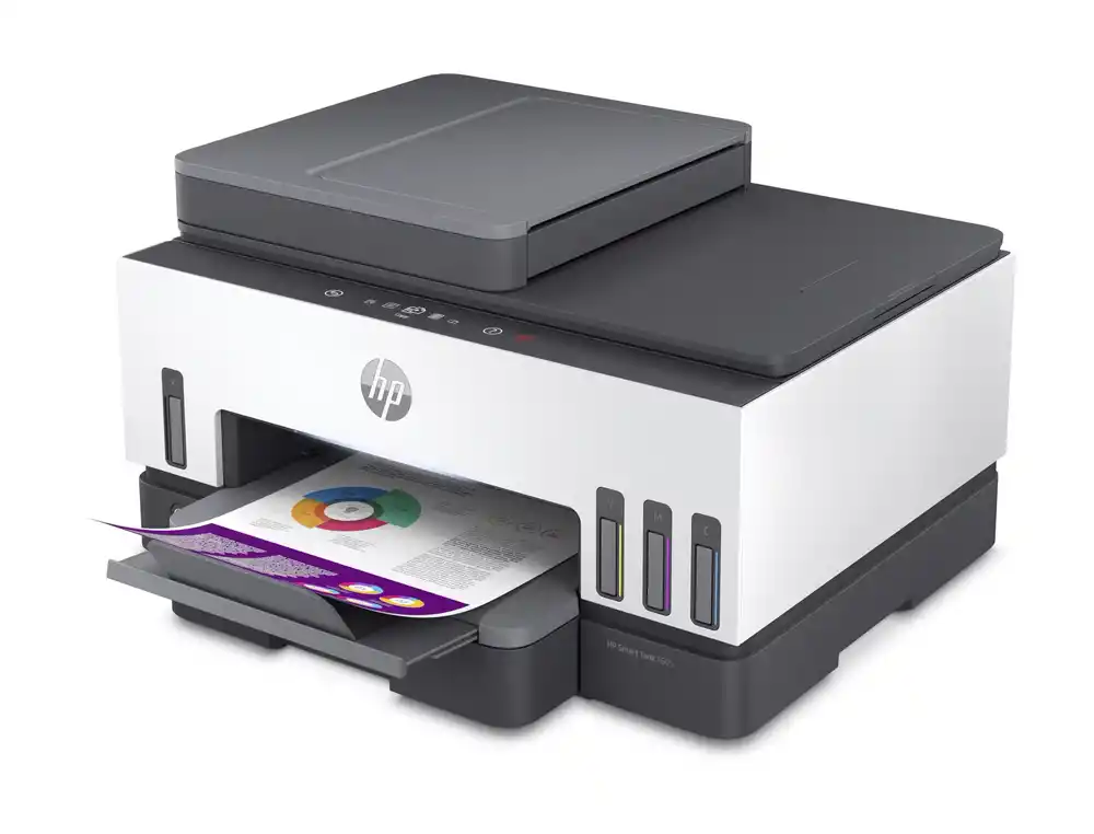 [174141] Equipo multifuncion hp smart tank 7605 all in one tinta color a4 15ppm negro/9ppm color escaner copia impresora
