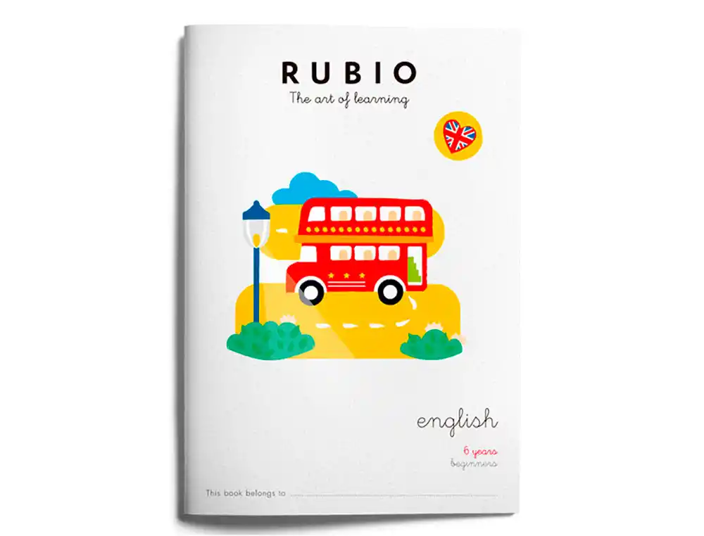 [174118] Cuaderno rubio english 6 years beginners