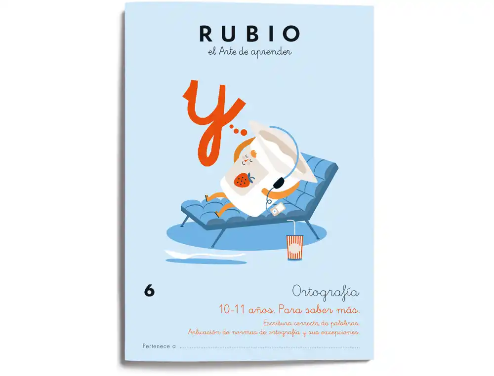 [174108] Cuaderno rubio ortografia 6