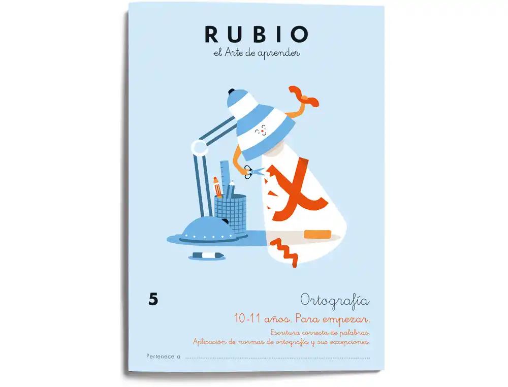 [174107] Cuaderno rubio ortografia 5