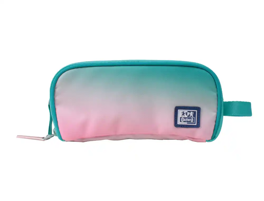[174031] Estuche portatodo oxford kangoo gradient ocean tres cremalleras 80x100x220 mm