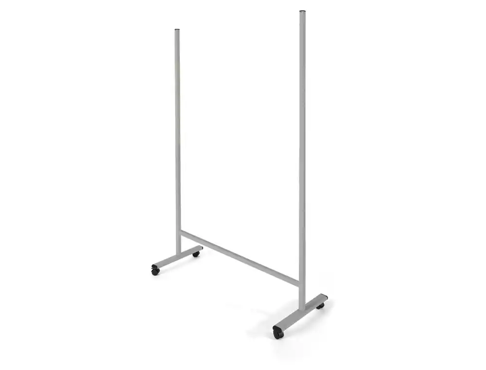[173808] Soporte rocada movil universal para pizarras de pared de 120 a 200 cm con ruedas y freno