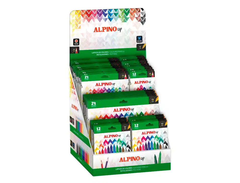 [173576] Expositor lapices y rotuladores alpino up