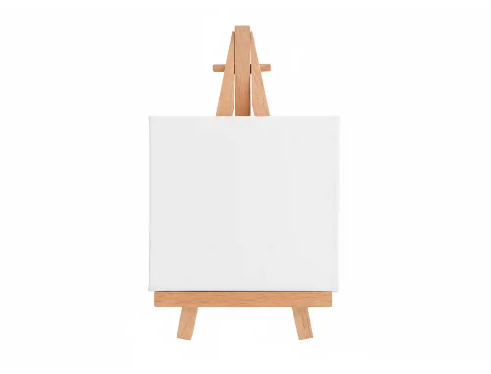 [173093] Mini lienzo con caballete liderpapel 8x10 cm gramaje 280g/m2 certificado fsc