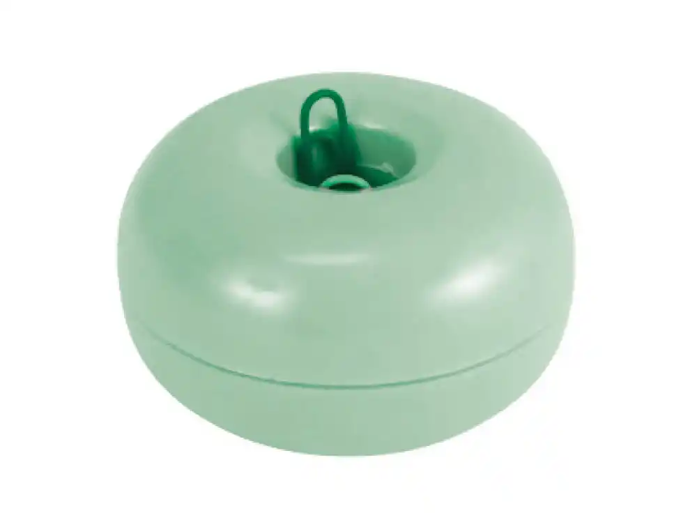[172283] Portaclips imaginovo imantado 28mm con 50 clips verde