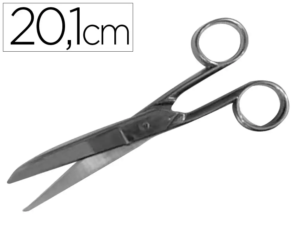[172215] Tijera oficina acero inoxidable 7,9\" 20,1 cm