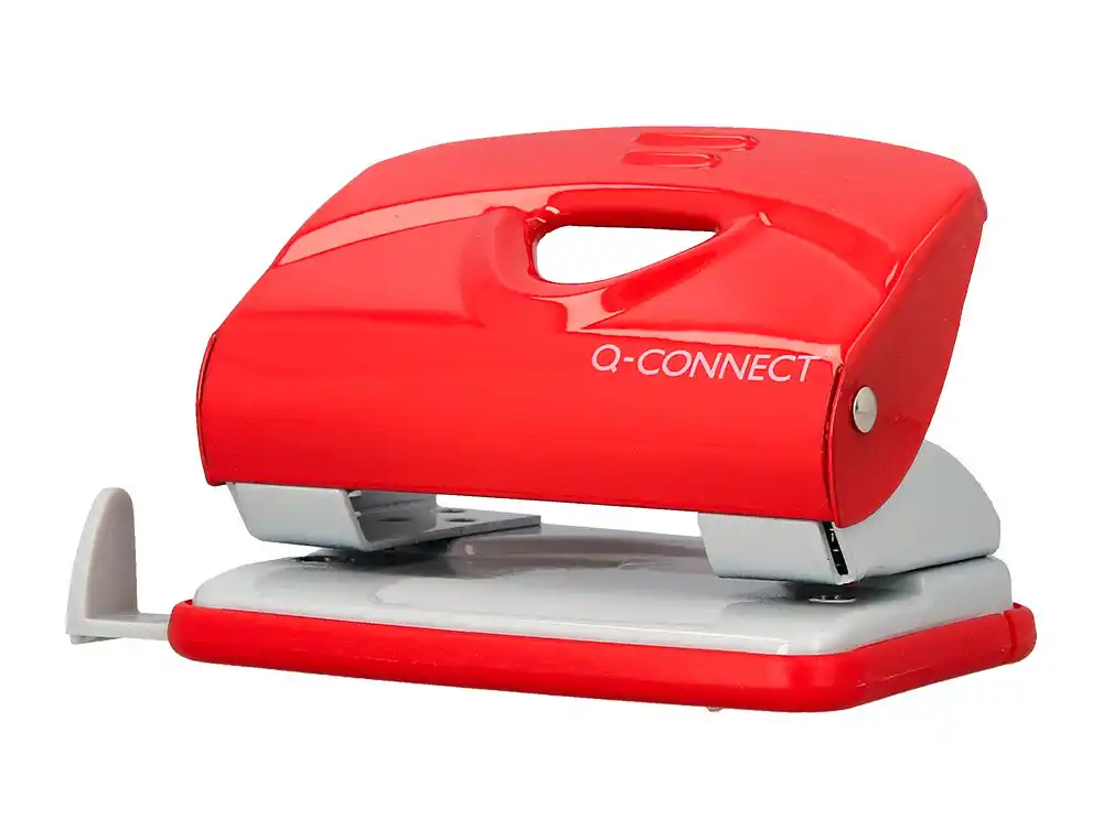[172069] Taladrador q-connect kf14219 rojo abertura 2 mm capacidad 20 hojas