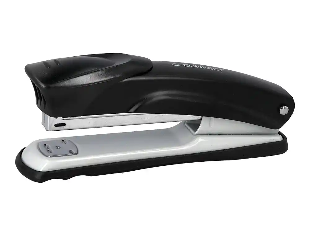 [172062] Grapadora q-connect kf14211 metalica negra capacidad 20 hojas