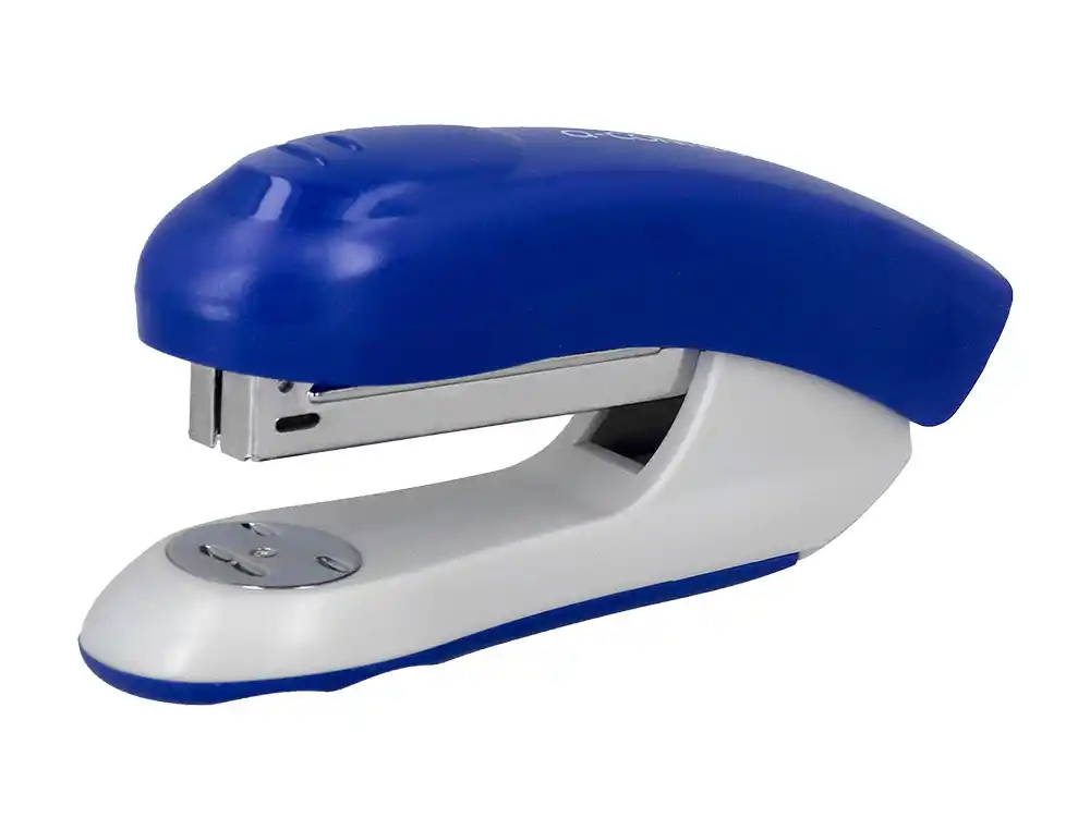 [172059] Grapadora q-connect kf14205 plastico abs azul capacidad 20 hojas