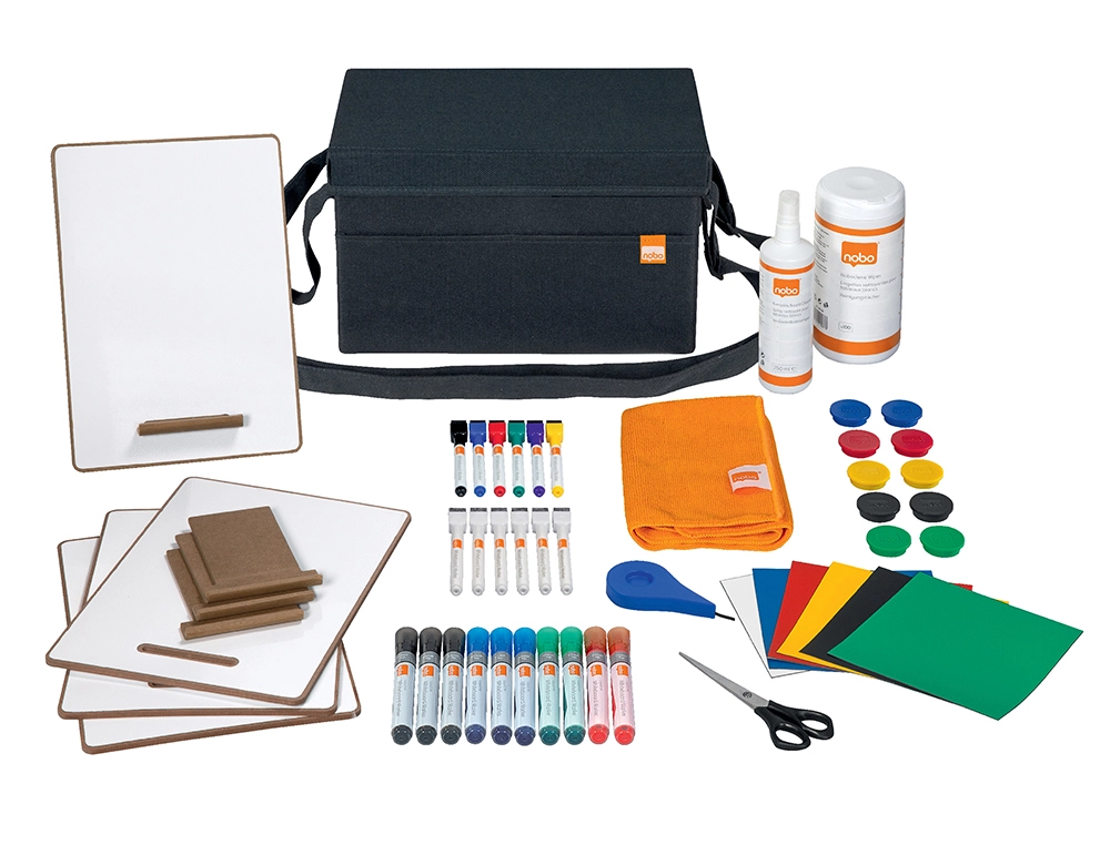 [171991] Bolsa kit de accesorios nobo para pizarra blanca 230x200x355 mm