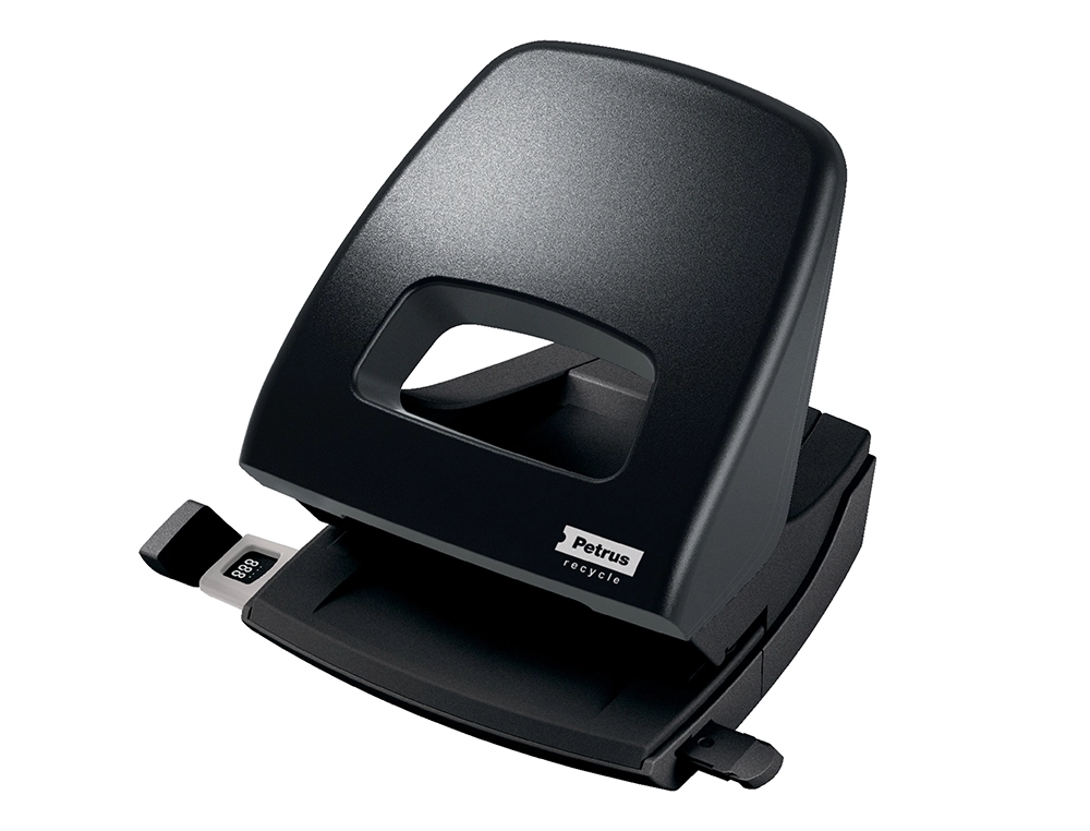 [171970] Taladrador petrus 85 recycle negro capacidad 25 hojas