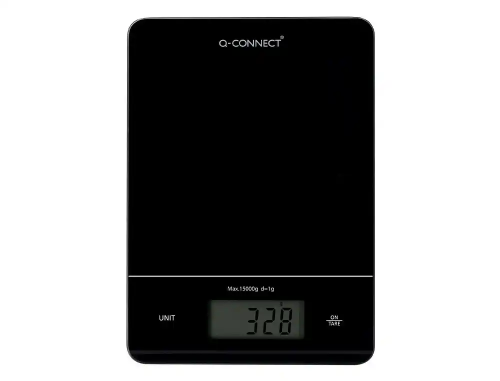 [171968] Bascula precision q-connect digital con pantalla lcd precision 1 g capacidad de 5 g a 15 kg 240x170x17,5 mm