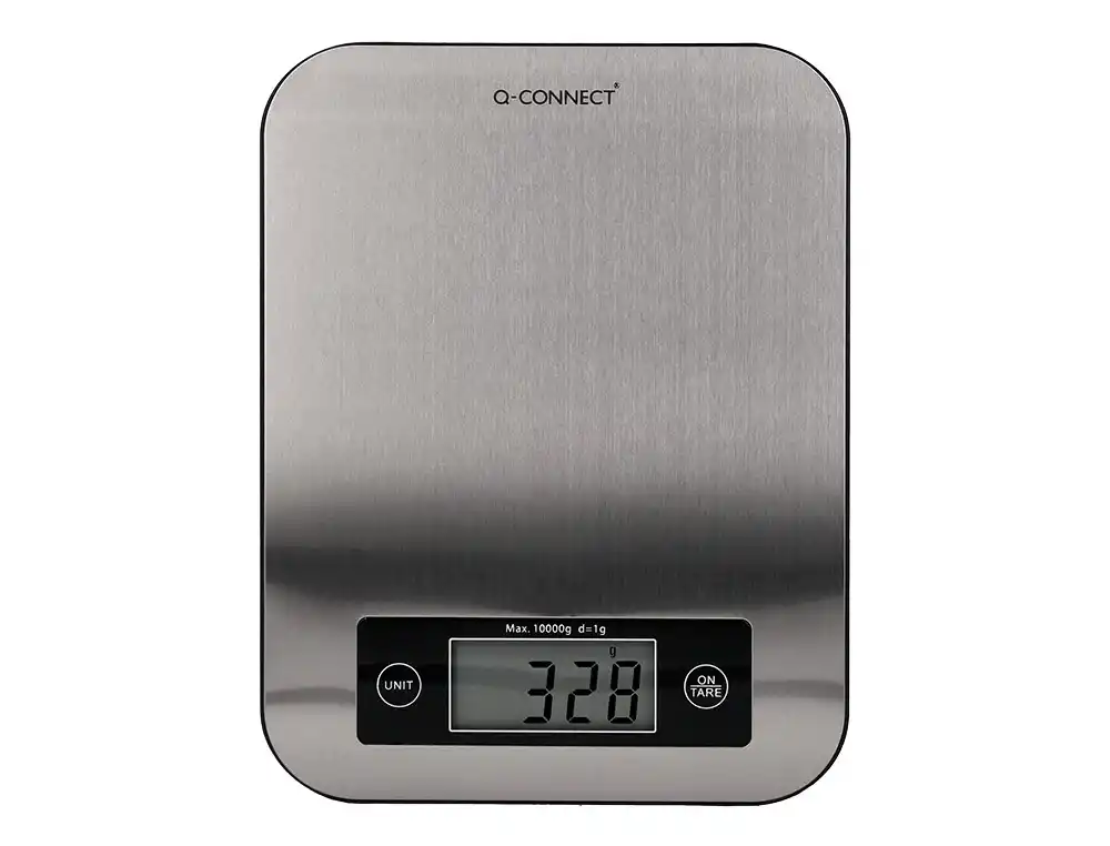 [171967] Bascula precision q-connect digital con pantalla lcd precision 1 g capacidad de 5 g a 10 kg 215x165x16 mm
